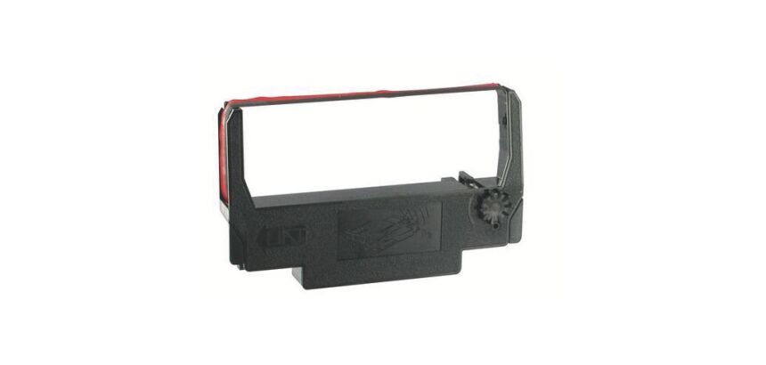 Cinta compatible con Epson ERC-30 , ERC-34, ERC-38 negro-rojo para impresoras matriciales