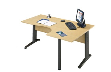 Mesa compacta Altys patas "L" metal
