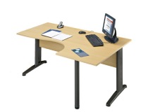 Mesa compacta Altys patas "L" metal