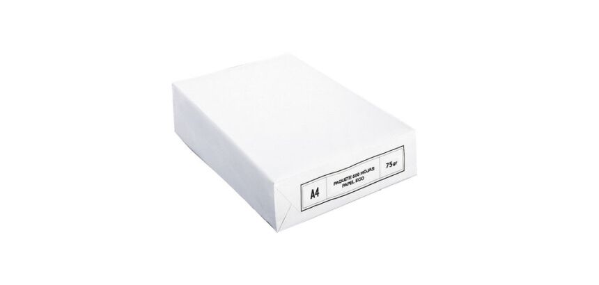 Papel blanco A4 75 g Ecocopy - paquete de 500 hojas