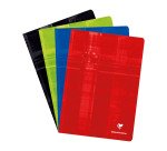 Cahier piqué Clairefontaine - A4 21 x 29,7 cm - grands carreaux - 48 pages