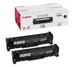 Canon CRG718 Pack de 2 noires