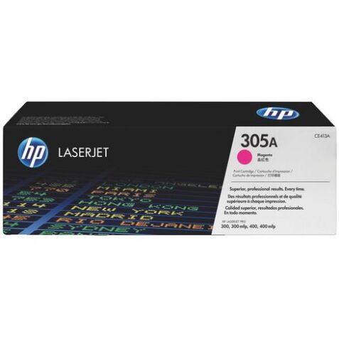 HP 305A Original Toner Cartridge CE413A Magenta