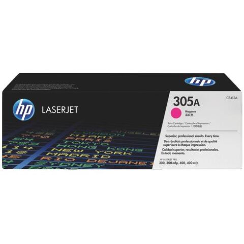 HP 305A / CE413A Tóner original magenta de capacidad estándar (2600 páginas)