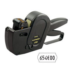 Etiqueteuse Sato Kendo 26 avec étiquettes