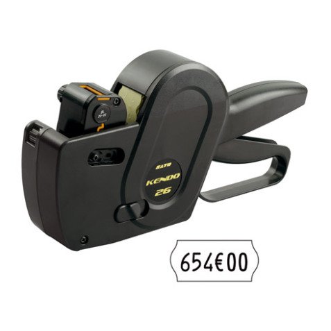 SATO - Pince à étiqueter KENDO 26 - 6 chiffres et signe EURO