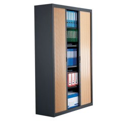 Armoire à rideaux démontables 200 x 100 cm hêtre