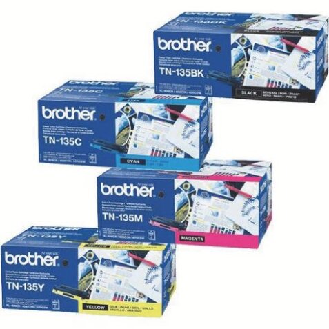 Pack Brother TN135 4 colors