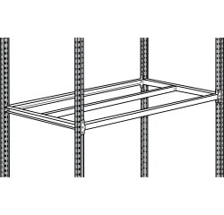 Lote de 2 baldas metálicas 100 x 40 cm para estantería Industri' Eco/Pro