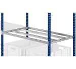 Lot 2 tablettes tubulaires 100 x 60 cm