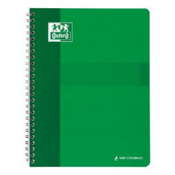 Notebook spiral binding Oxford Office 17 x 22 cm 5 x 5 100 pages