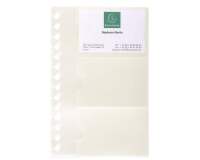 Fundas para Tarjetero Exacompta Exacard 15 x 20 cm reposicionables - Recambio de 10