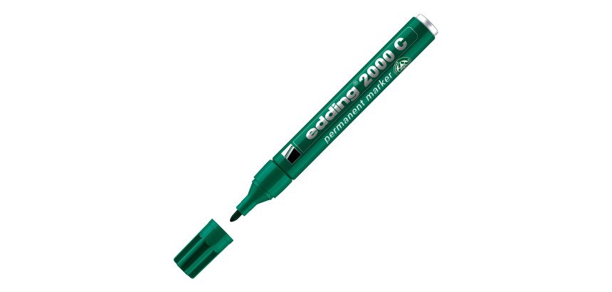 Pochette 4 marqueurs Edding E2000C couleurs assorties