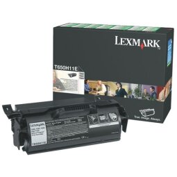 Toner Lexmark T650H11E zwart