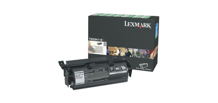 Lexmark T650H11E Toner haute capacité noir pour imprimante laser