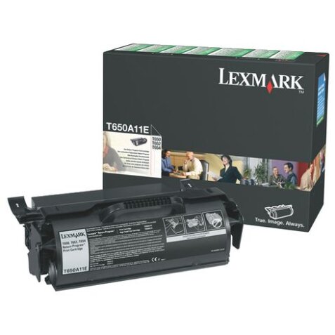 Lexmark T650A11E Toner noir pour imprimante laser