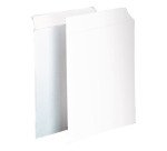 Bolsas reforzadas de cartón blanco Folio + 260 x 360 mm Sam - Paquete de 125