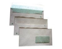 Sobres reciclados 115 x 225 mm 90 g con ventana derecha Sam - Caja de 500