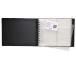 Fundas resposicionables de recambio para Tarjetero Exacompta Exacard 20 x 25,2 cm - Paquete de 10