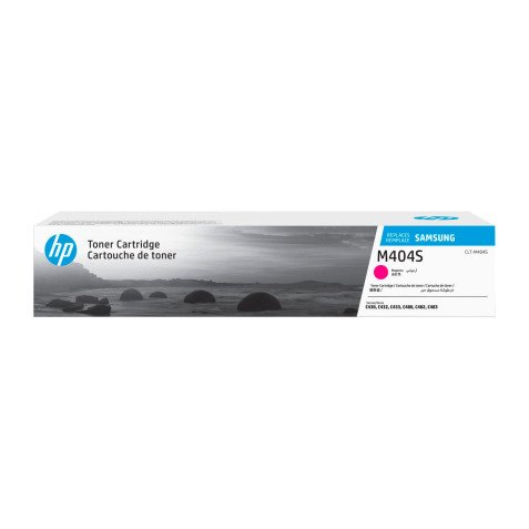 Toner CLT M404S magenta (Samsung devient HP) pour imprimante laser