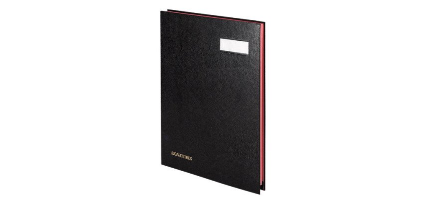 Parapheur Extendos Signature - 16 divisions noir