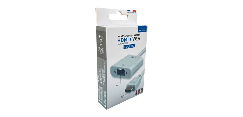 T'nB Adaptateur HDMI vers VGA