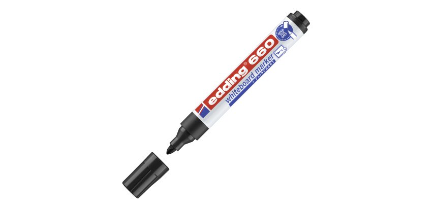 Marqueur effaçable rechargeable Edding 660 pointe ogive 1,5 à 3 mm