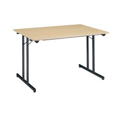 Table multi-usages pliante L 120 x P 80 cm