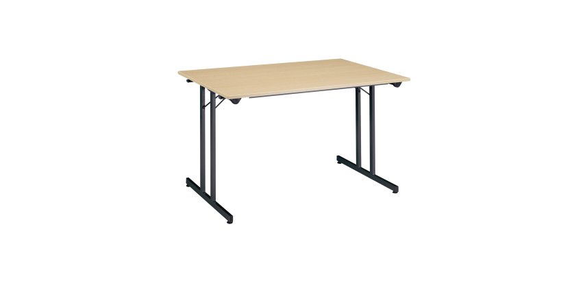 Table pliante multi-usages éco - plateau profondeur 80cm