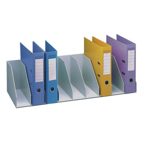 Organizador con separadores verticales fijos An 85,7cm Gris