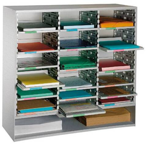 Trieur de courrier 3 colonnes