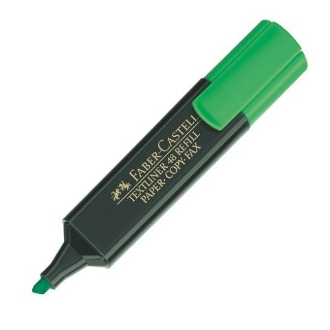 Subrayador Fluorescente TextLiner FaberCastell Verde
