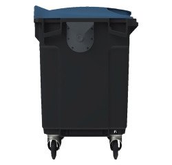 Conteneur à déchets 4 roues 660 litres extérieur