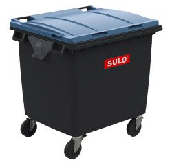 Conteneur à déchets 4 roues 1000 litres extérieur