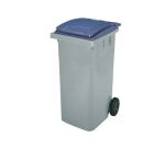 Conteneur à déchets 240 litres tri sélectif 2 roues couleur