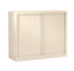 Armoire hauteur comptoir à rideaux monoblocs Eco-conçues 100 x 120 cm