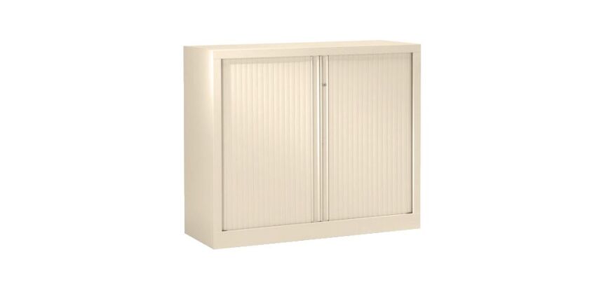 Armoire hauteur comptoir à rideaux monoblocs Eco-conçues 100 x 120 cm