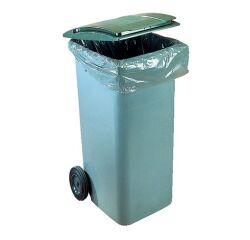 Contenedor de reciclaje 120L con ruedas