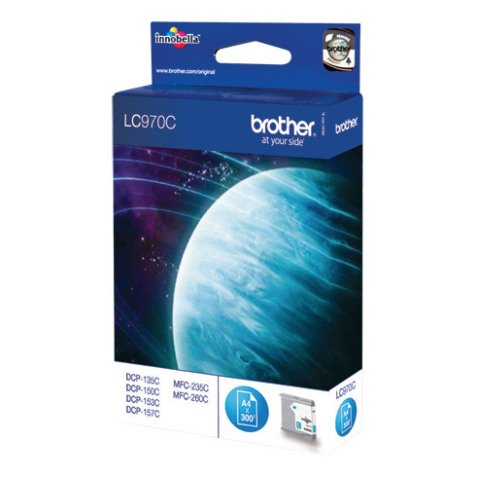 Cartouche Brother LC 970 couleurs séparées pour imprimante jet d'encre