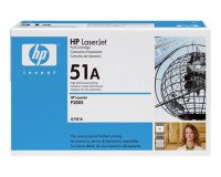 HP 51A (Q7551A) tóner original negro de alta capacidad (6500 páginas)