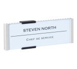 Plaque de porte Durable Info Sign - format 14,9 x 5,25 cm