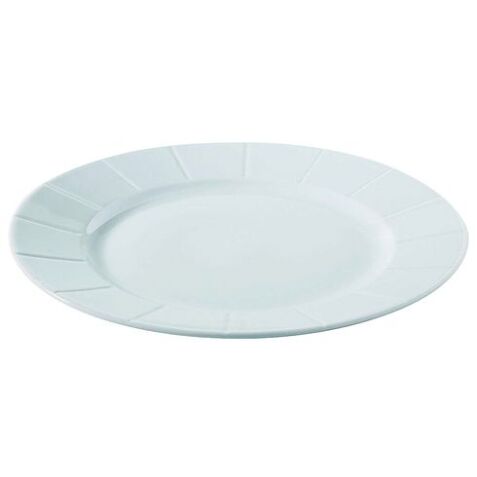 Assiette plate porcelaine Ø 26,2 cm - Carton de 6