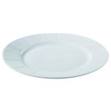 Assiette plate porcelaine Ø 21 cm - Carton de 6