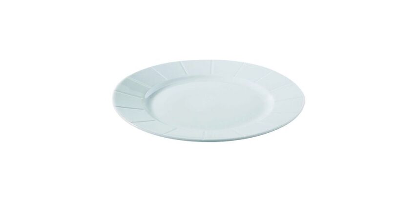 Box 6 flat plates porcelain diameter 26,5cm
