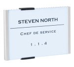 Plaque de porte Durable Info Sign - format A6