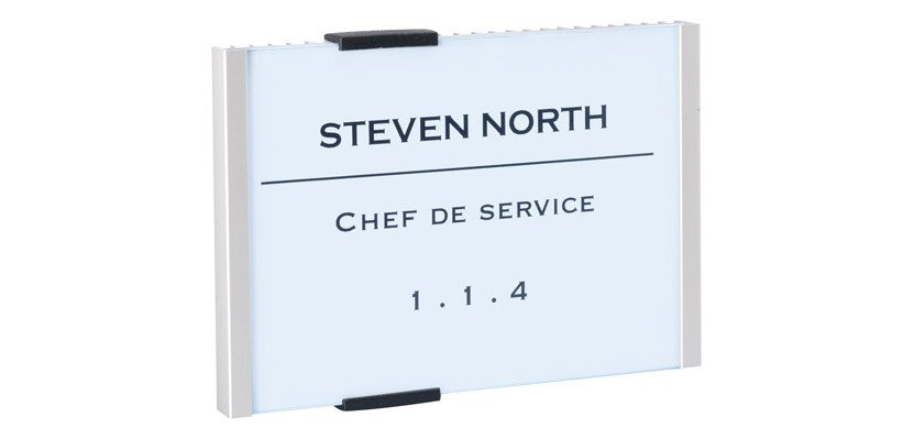 Wandplakat 11 x 15,5 cm Info Sign Durable