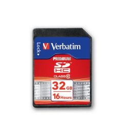 Tarjeta de memoria SDHC de 32 GB de Verbatim - Clase 10