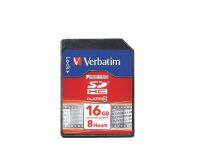Tarjeta de memoria SDHC de 16 GB de Verbatim - Clase 10