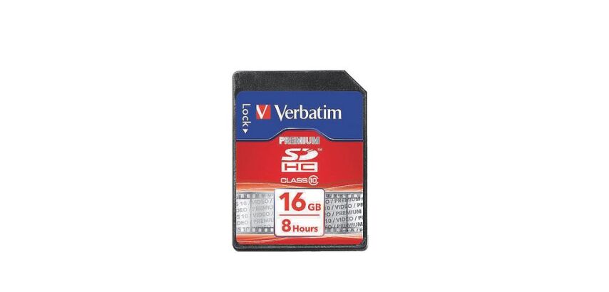 SDHC Verbatim 16GB Memory Card - Class 10