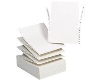 Papel contínuo listado Exacompta tratamiento textos 1 hoja 70 g 240 x 280 mm 2000 hojas